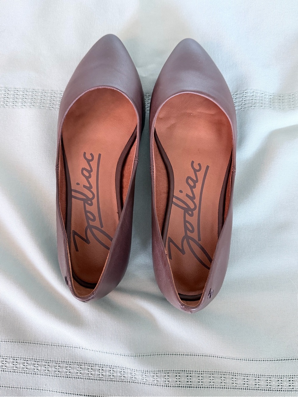 Zodiac Pointed Ballet Flats